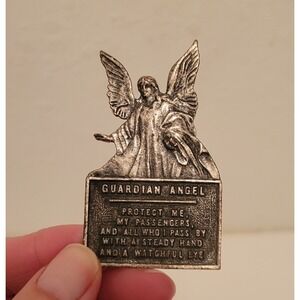 Guardian Angel Protect Me Car Visor Clip Decor Those Who Ride With Me And All